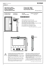 Предварительный просмотр 6 страницы Vimar ELVOX Due Fili Plus K40505G.01 Installer Manual