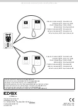 Предварительный просмотр 2 страницы Vimar elvox Due Fili Plus Instruction Sheet