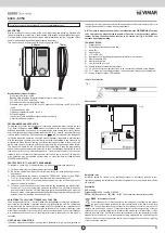 Предварительный просмотр 3 страницы Vimar Elvox Giotto 6344 Installer'S Manual