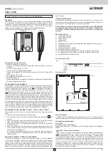 Предварительный просмотр 7 страницы Vimar Elvox Giotto 6344 Installer'S Manual