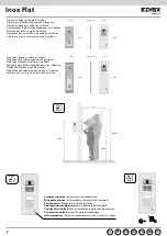 Preview for 6 page of Vimar ELVOX Inox Flat Series Installer'S Manual