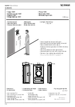 Предварительный просмотр 16 страницы Vimar ELVOX K40505/M Installation Manual