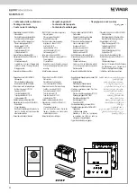 Предварительный просмотр 4 страницы Vimar ELVOX K40515G.01 Installation And Operation Manual