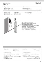 Предварительный просмотр 23 страницы Vimar ELVOX K40515G.01 Installation And Operation Manual