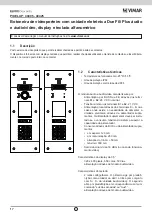 Предварительный просмотр 17 страницы Vimar ELVOX PIXEL UP 40405 Installation And Wiring Manual