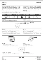 Vimar ELVOX TVCC 4652.036E Manual предпросмотр