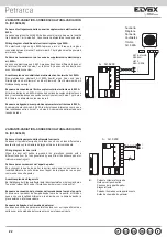 Предварительный просмотр 22 страницы Vimar Etvax Petrarca 6209 Installer'S Manual