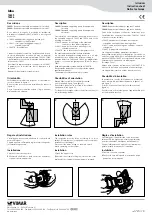 Vimar Idea 16835 Series Instruction Sheet предпросмотр