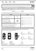 Preview for 1 page of Vimar LINEA 30805.120 Manual