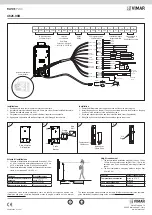 Preview for 2 page of Vimar LVOX 4626.08B Quick Start Manual