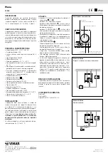 Предварительный просмотр 3 страницы Vimar Plana 14440 Quick Start Manual