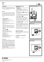 Предварительный просмотр 4 страницы Vimar Plana 14440 Quick Start Manual