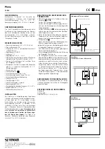 Preview for 6 page of Vimar Plana 14440 Quick Start Manual