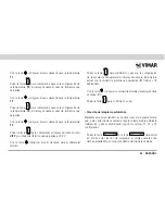 Предварительный просмотр 87 страницы Vimar RADIOCLIMA 01910 Instruction Handbook Manual