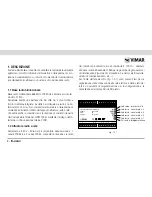 Предварительный просмотр 6 страницы Vimar radioclima Instruction Manual