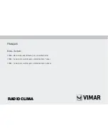 Предварительный просмотр 63 страницы Vimar radioclima Instruction Manual