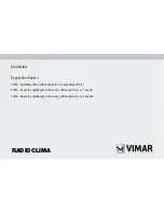 Предварительный просмотр 153 страницы Vimar radioclima Instruction Manual