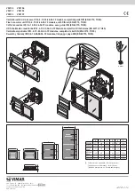 Vimar V53108 Manual предпросмотр