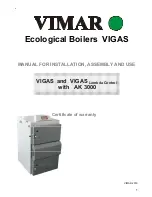 Vimar VIGAS 100 Installation & Assembly Manual preview