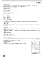 Предварительный просмотр 3 страницы Vimar ZD12/C Installation And Operation Manual