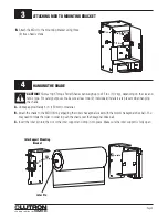 Предварительный просмотр 5 страницы Vimco LUTRON Sivoia SV-MDU-HT-W-L Installation & Operating Instructions Manual