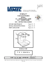 Preview for 1 page of vimec V65 B.C. Use And Maintenance