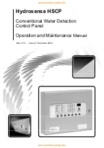 Vimpex Hydrosense HSCP Operation And Maintenance Manual предпросмотр