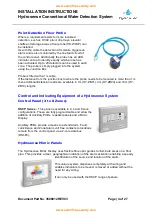 Предварительный просмотр 5 страницы Vimpex hydrosense HSFPI-100 Installation Instructions Manual