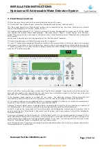 Предварительный просмотр 10 страницы Vimpex hydrosense IDAP-S-2-230 Installation Instructions Manual