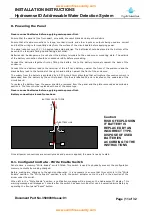 Предварительный просмотр 11 страницы Vimpex hydrosense IDAP-S-2-230 Installation Instructions Manual