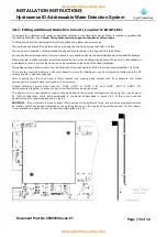 Предварительный просмотр 16 страницы Vimpex hydrosense IDAP-S-2-230 Installation Instructions Manual