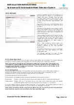 Предварительный просмотр 26 страницы Vimpex hydrosense IDAP-S-2-230 Installation Instructions Manual