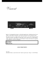 Preview for 76 page of VINCENT CD-S1.2 Instructions For Use Manual