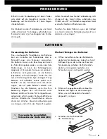 Preview for 9 page of VINCENT CD-S3 - ANNEXE 258 Instructions For Use Manual