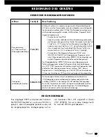 Preview for 19 page of VINCENT CD-S3 - ANNEXE 258 Instructions For Use Manual