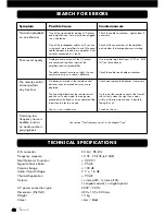 Preview for 42 page of VINCENT CD-S3 - ANNEXE 258 Instructions For Use Manual