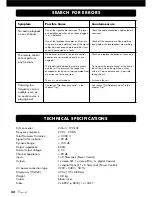 Preview for 42 page of VINCENT CD-S8 Instructions For Use Manual