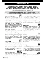 Preview for 24 page of VINCENT SA-96 Instructions For Use Manual