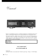 Предварительный просмотр 60 страницы VINCENT SA-T7 Instructions For Use Manual