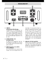 Preview for 8 page of VINCENT SP-994 Instructions For Use Manual