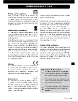 Preview for 21 page of VINCENT SP-994 Instructions For Use Manual