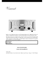 Preview for 52 page of VINCENT SP-994 Instructions For Use Manual