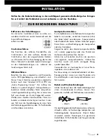 Preview for 9 page of VINCENT SP-997 Instructions For Use Manual