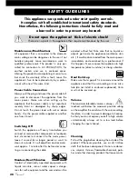 Preview for 20 page of VINCENT SP-997 Instructions For Use Manual