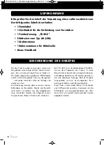 Preview for 6 page of VINCENT STU-400 Instructions For Use Manual