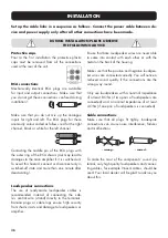 Предварительный просмотр 36 страницы VINCENT SV-237MKII Instructions For Use Manual