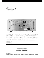 Preview for 64 page of VINCENT SV-238MK Instructions For Use Manual