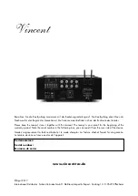 Предварительный просмотр 72 страницы VINCENT SV-737 Instructions For Use Manual