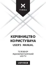 Предварительный просмотр 1 страницы Vinga L32FHD21B User Manual