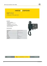 Preview for 30 page of Vingtor Stentofon VMP-5004 Installation & User Manual